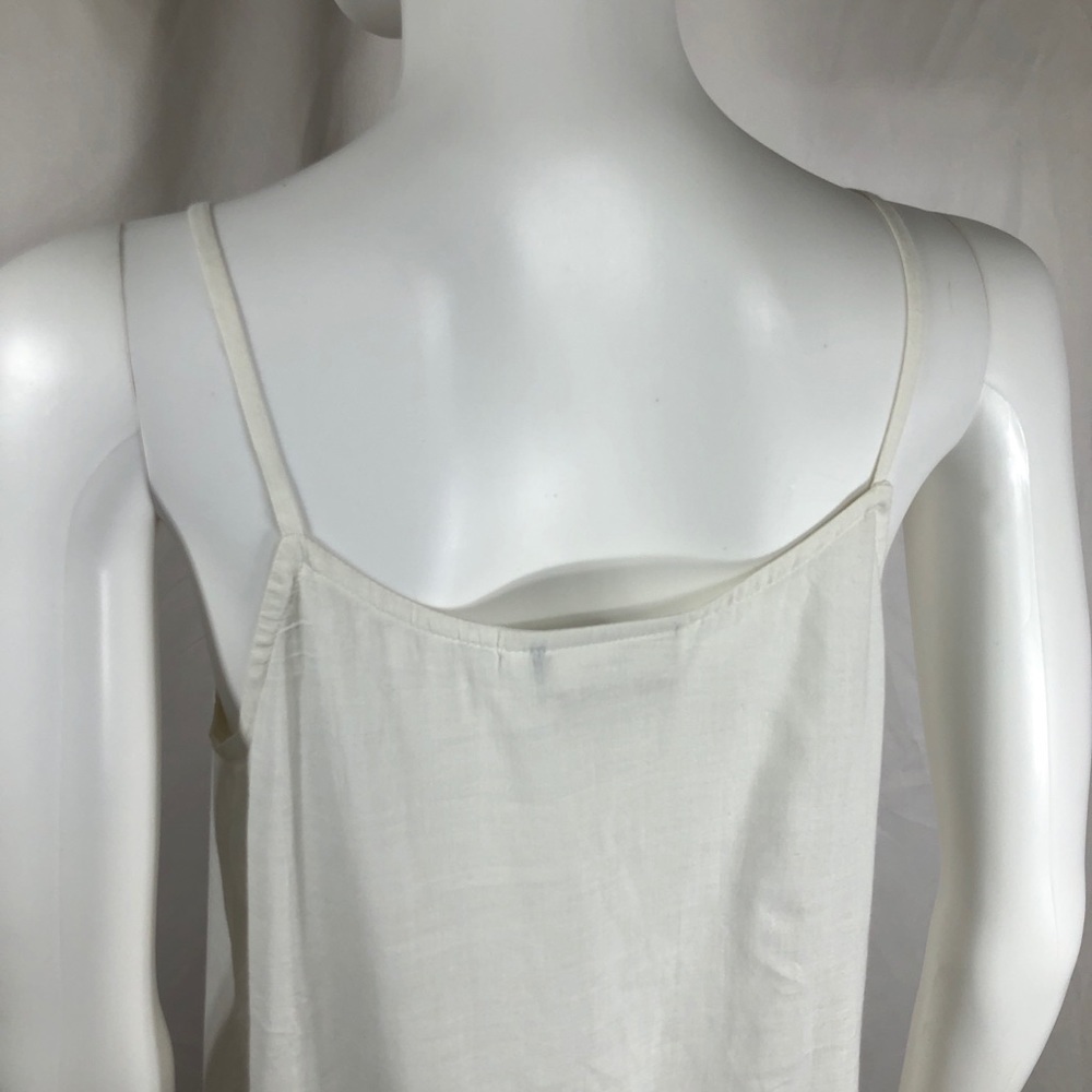Eileen West 70’s/80’s Vintage Style Drop Waist Pleated Linen Dress - Picture 11 of 16